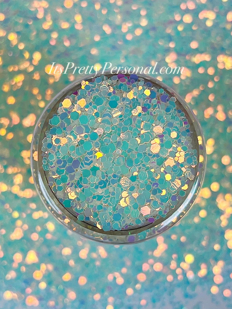 “Blue Phantom Light Show XL”-GLOW Glitter