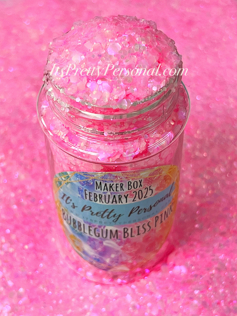 "Bubblegum Bliss Pink” - Maker Monthly Box Color Feb 2025