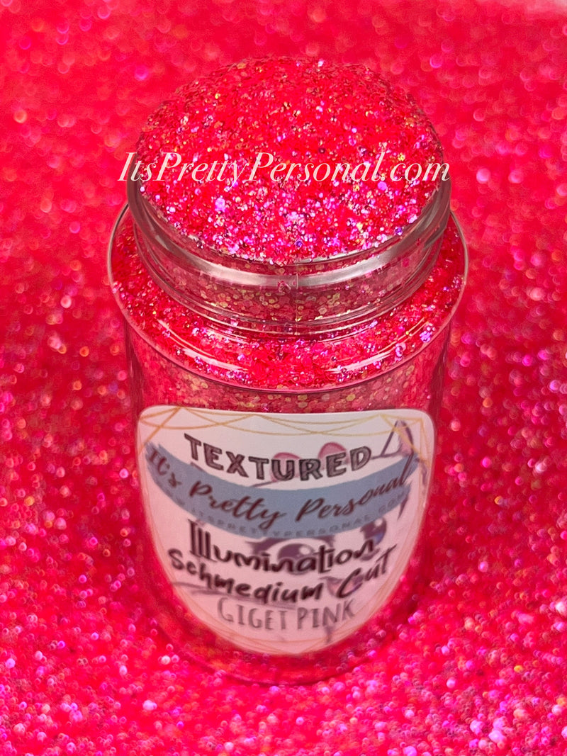 TEXTURED “Giget Pink" - SCHMedium Cut Illumination Collection