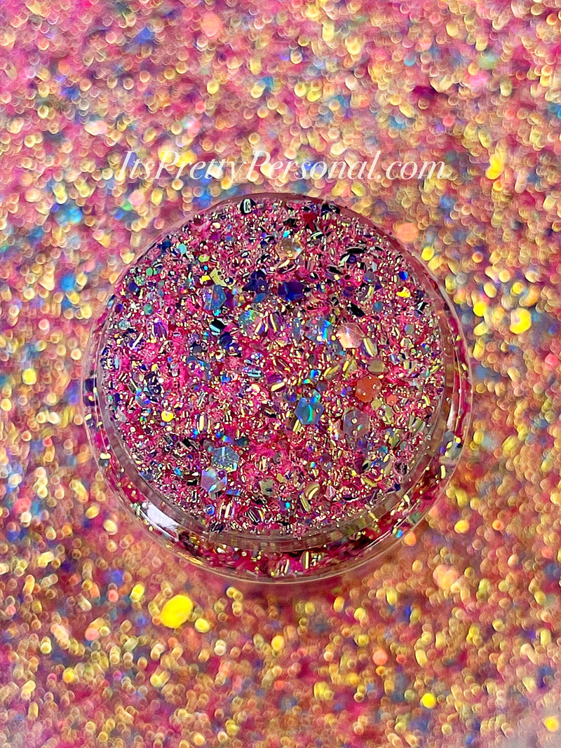 "Princess Minnie XL"- Princess Glitter Collection Light Pink