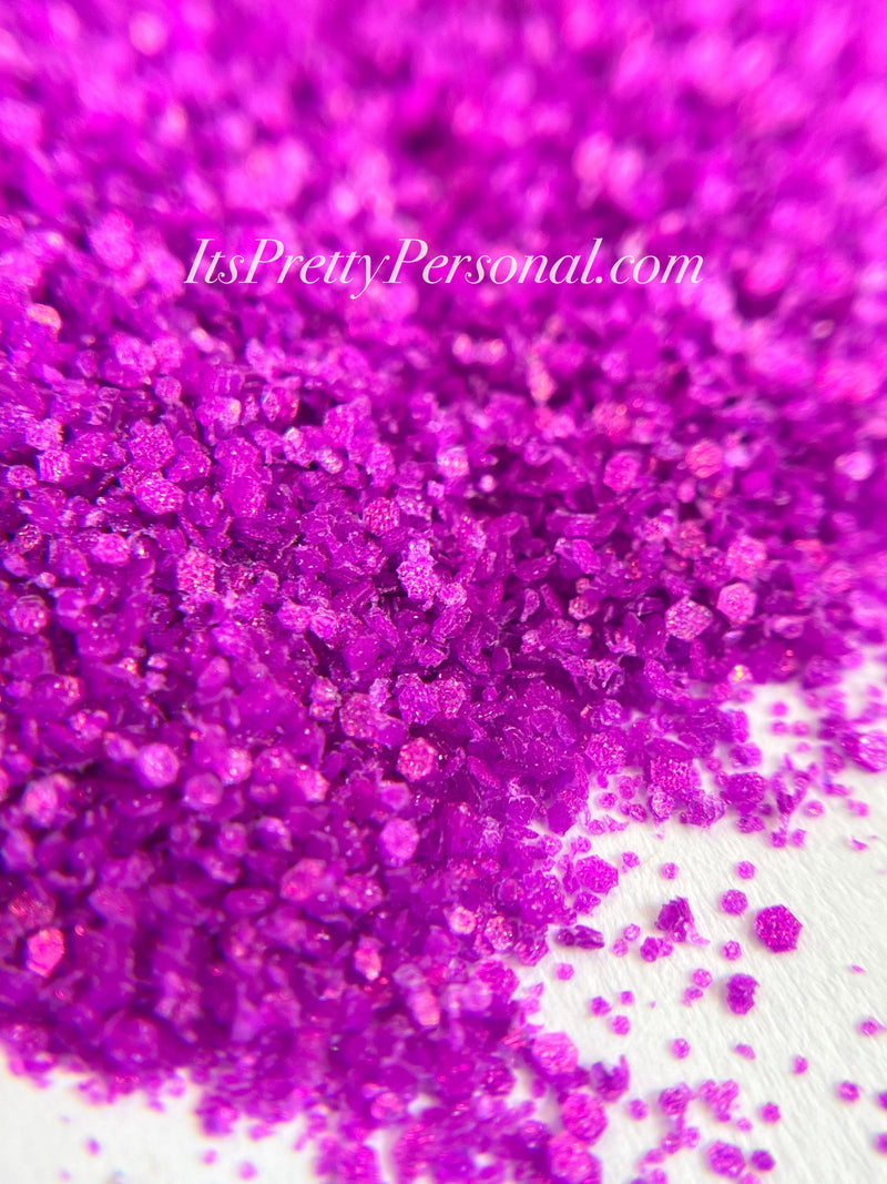 “SCHMedium Cut Grape Soda Sparkle” - Glittered Glitter Collection