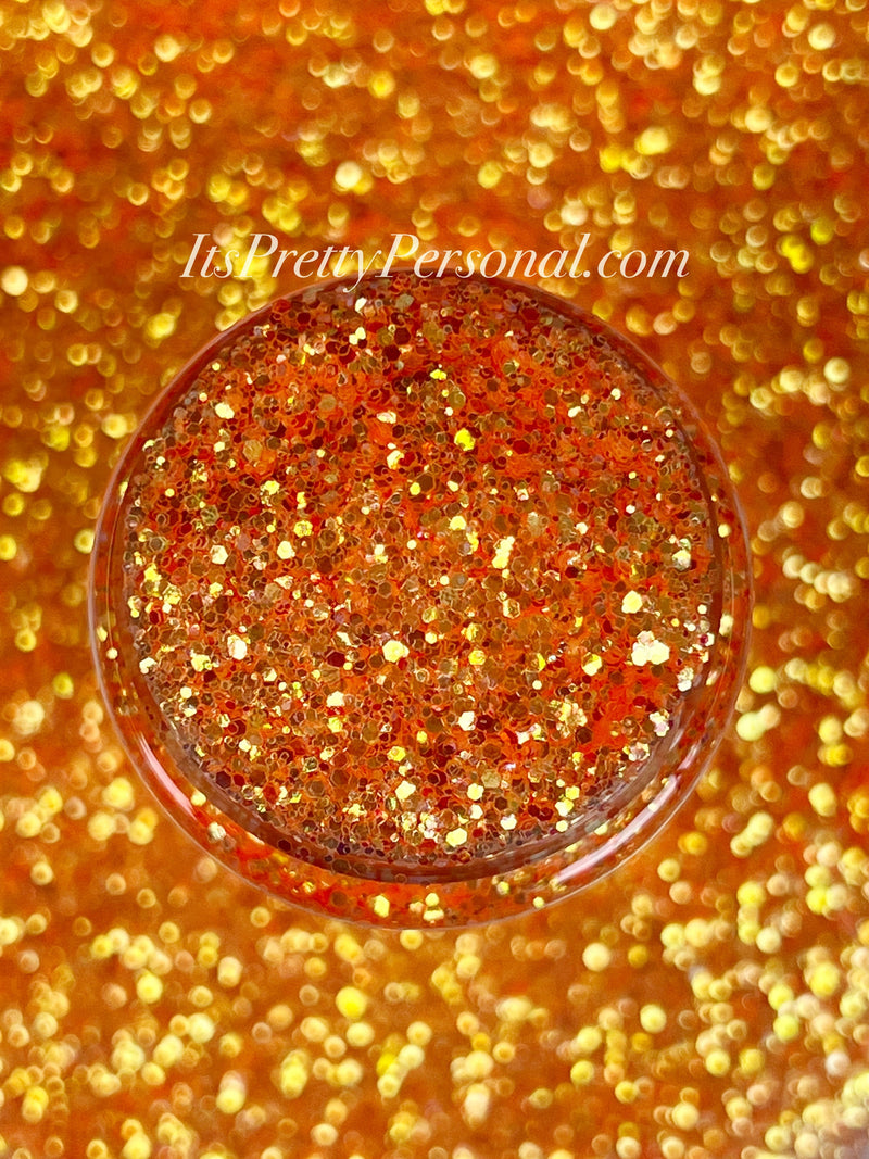 “To Peach Their Own”- SCHMedium Illumination Collection- Pastel Neon- Golden Orange Peach