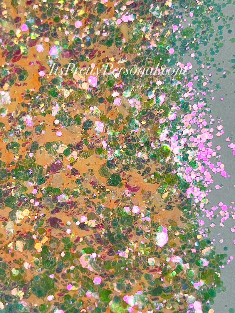 “Blushing Bob XL”- August 2025 Maker Box Color- Illumination Collection- Pastel Peach Neon