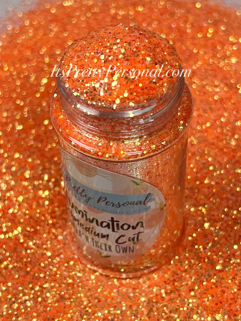 “To Peach Their Own”- SCHMedium Illumination Collection- Pastel Neon- Golden Orange Peach