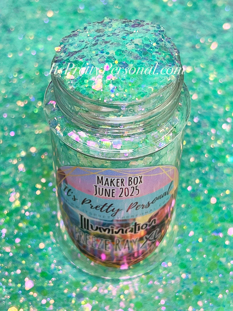 “Freeze Ray XL”- June 2025 Maker Box Color- Illumination Collection- Pastel Neon