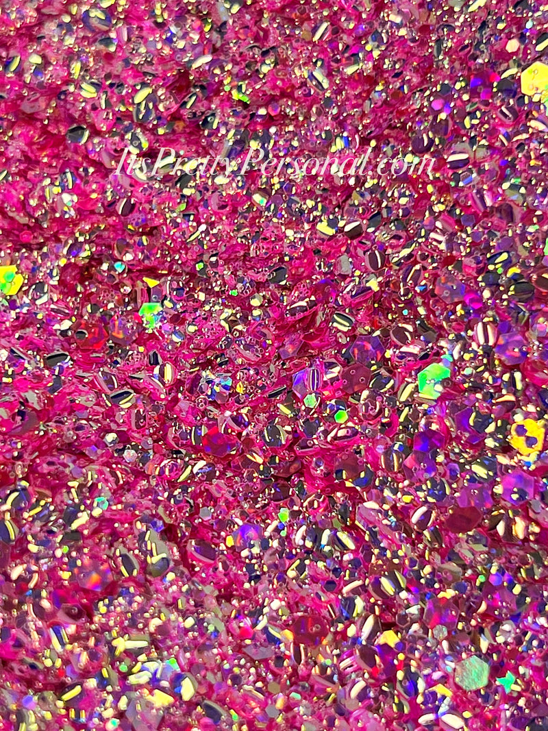 "Sleeping Beauty XL"- Princess Glitter Collection Pink