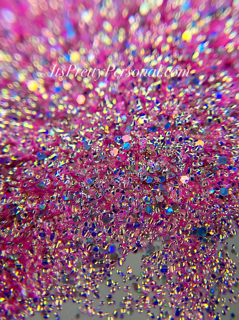 "SCHmedium Cut Princess Minnie"- Princess Glitter Collection Light Pink