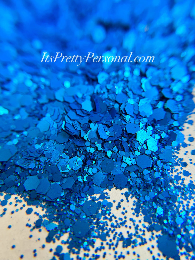 "Blue Lightning XL”-POSH Blue XL