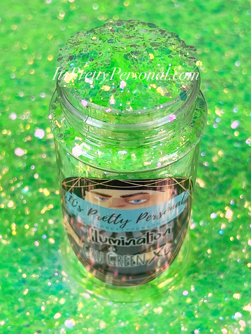 “Gru Green XL"- Illumination Collection- Pastel Pink Neon