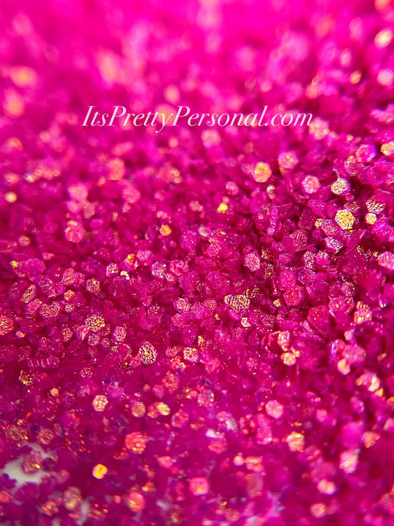 "SCHMedium Cut Passionately Pink” - Glittered Glitter Collection