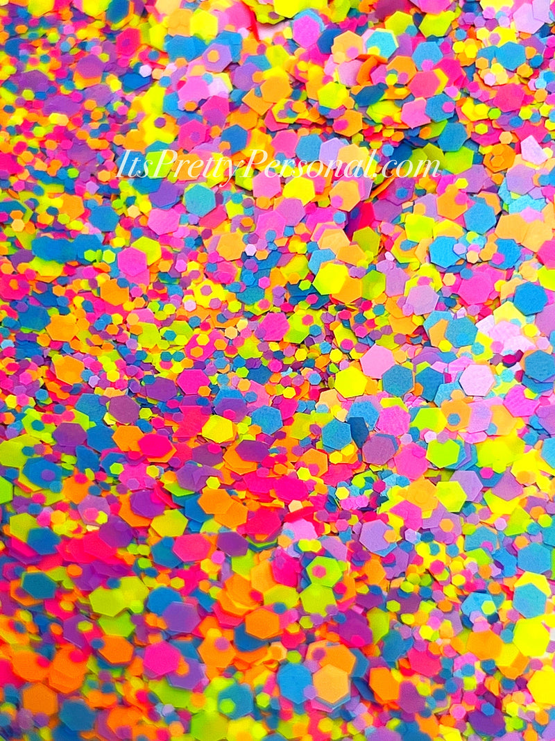 “Sunkissed Neons”- Chunky Mix- Supplies SUMMER