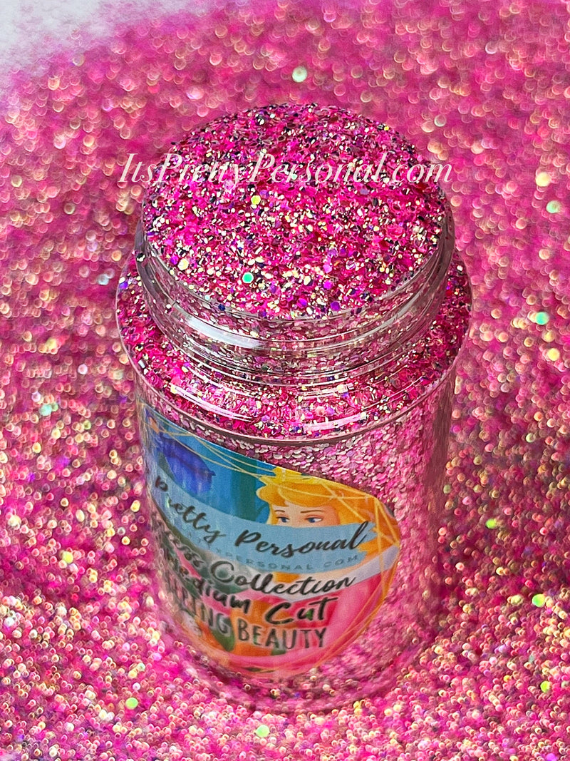 "SCHmedium Cut Sleeping Beauty"- Princess Glitter Collection Pink