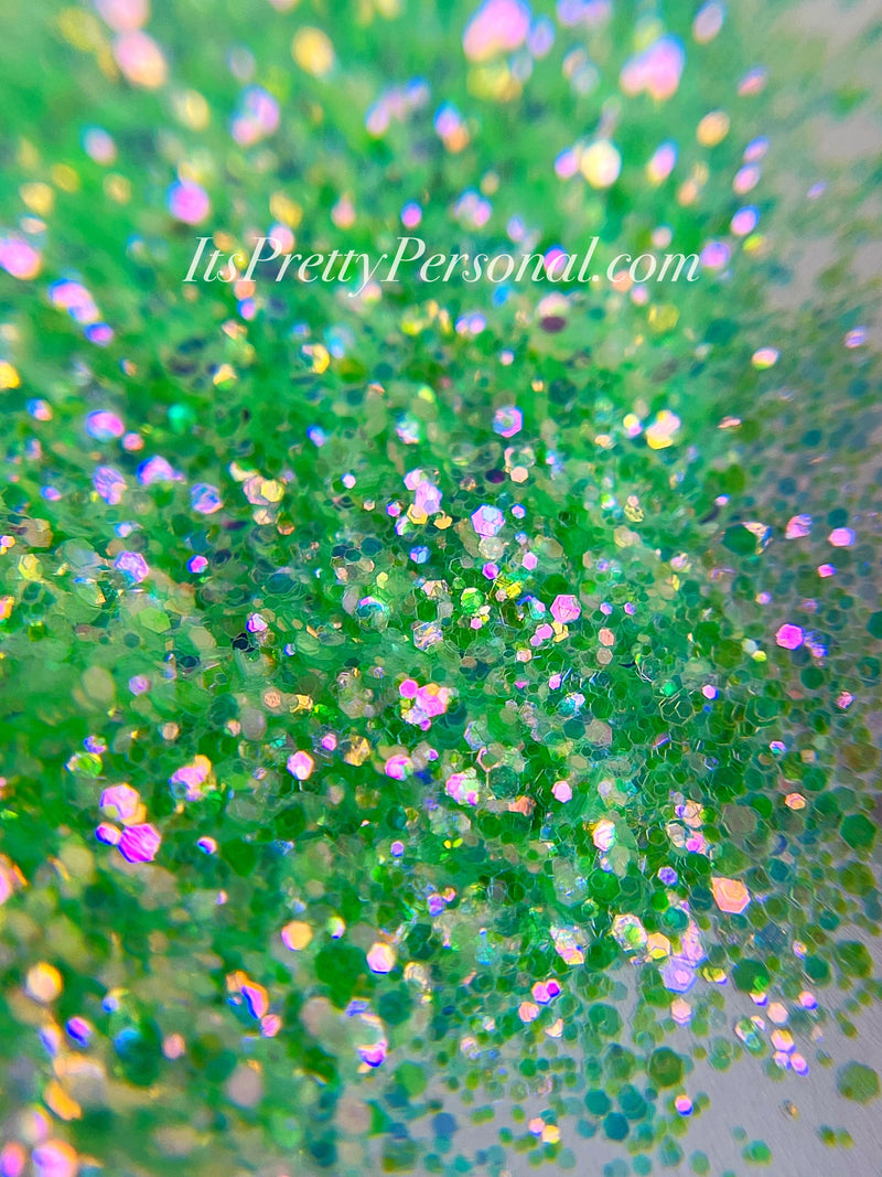 SCHMedium Cut- “Margo Mint”- Illumination Collection- Pastel Neon