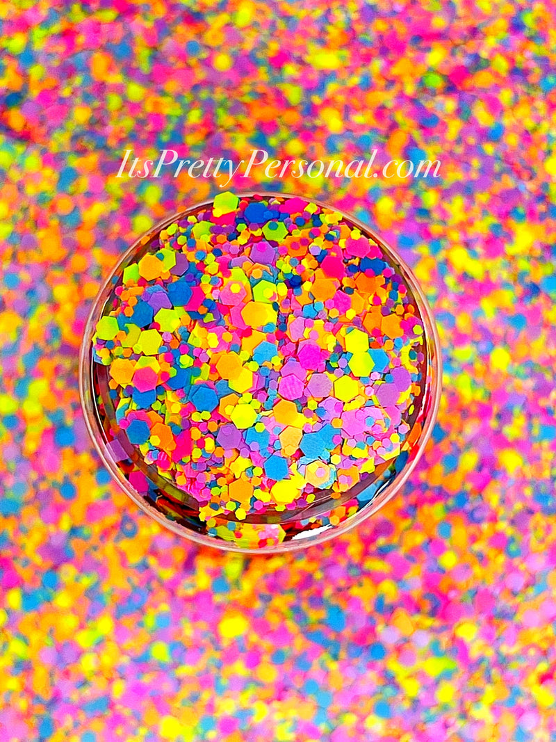 “Sunkissed Neons”- Chunky Mix- Supplies SUMMER
