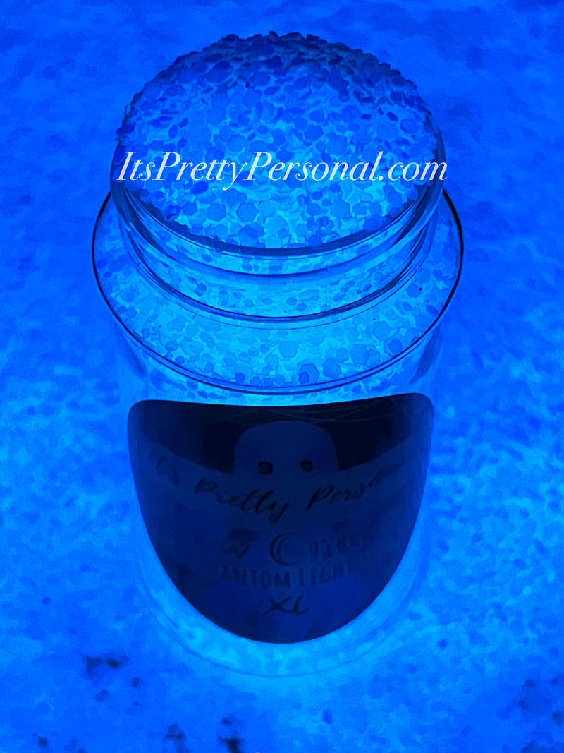 “Blue Phantom Light Show XL”-GLOW Glitter