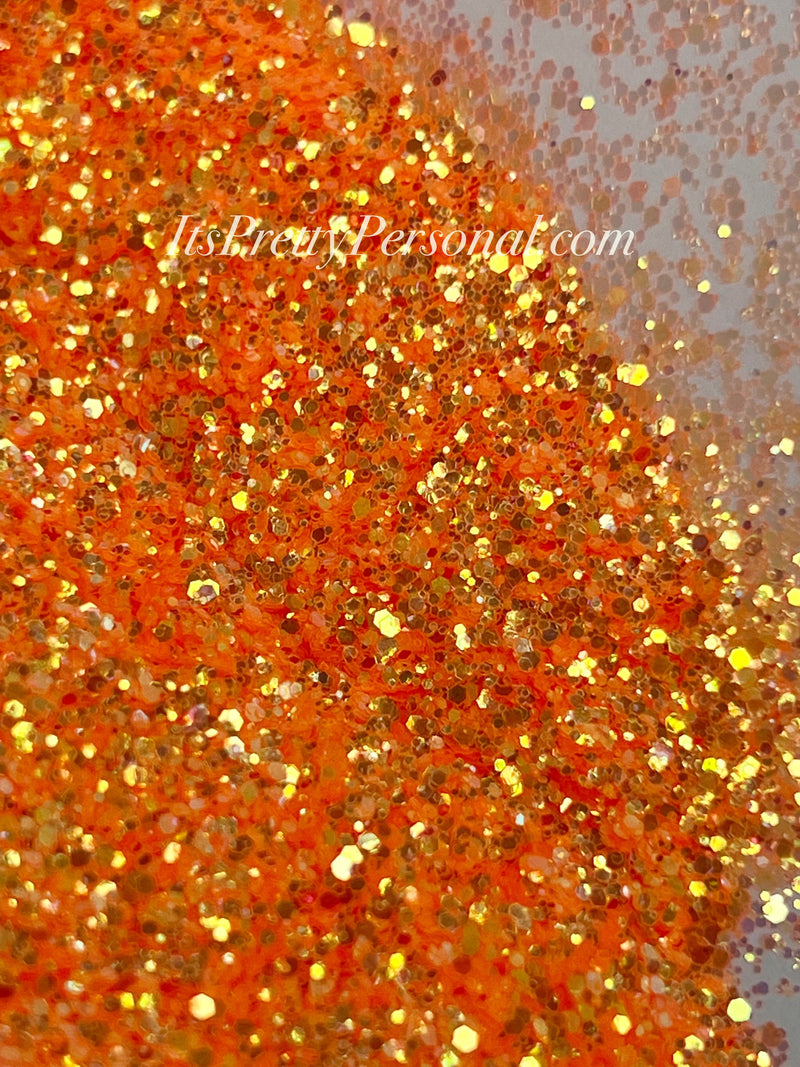 “To Peach Their Own”- SCHMedium Illumination Collection- Pastel Neon- Golden Orange Peach