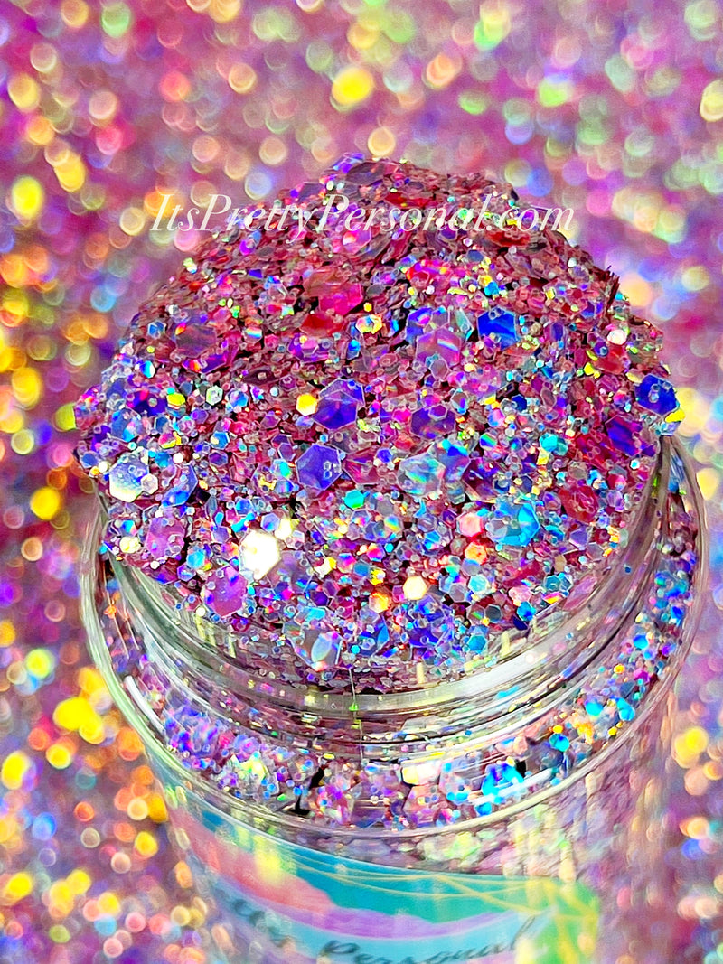 “Violet Rose Rainbow XL"- Gramglitter (HOLOGRAM)
