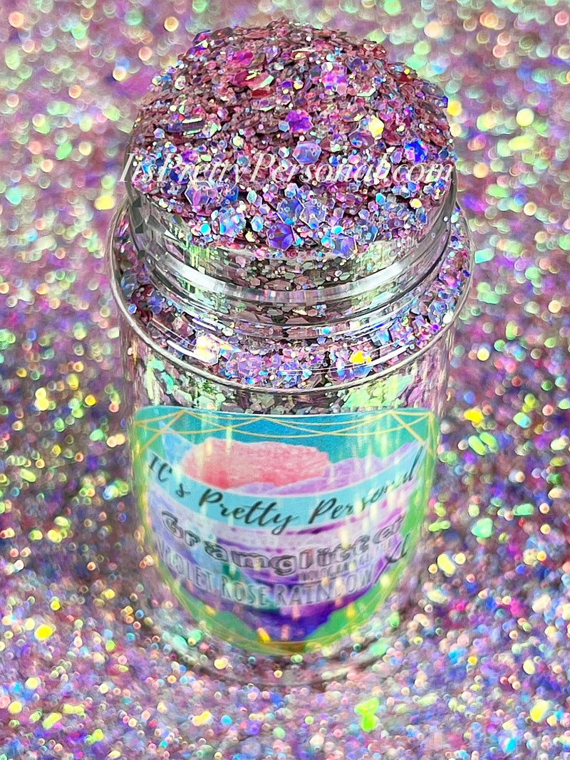 “Violet Rose Rainbow XL"- Gramglitter (HOLOGRAM)