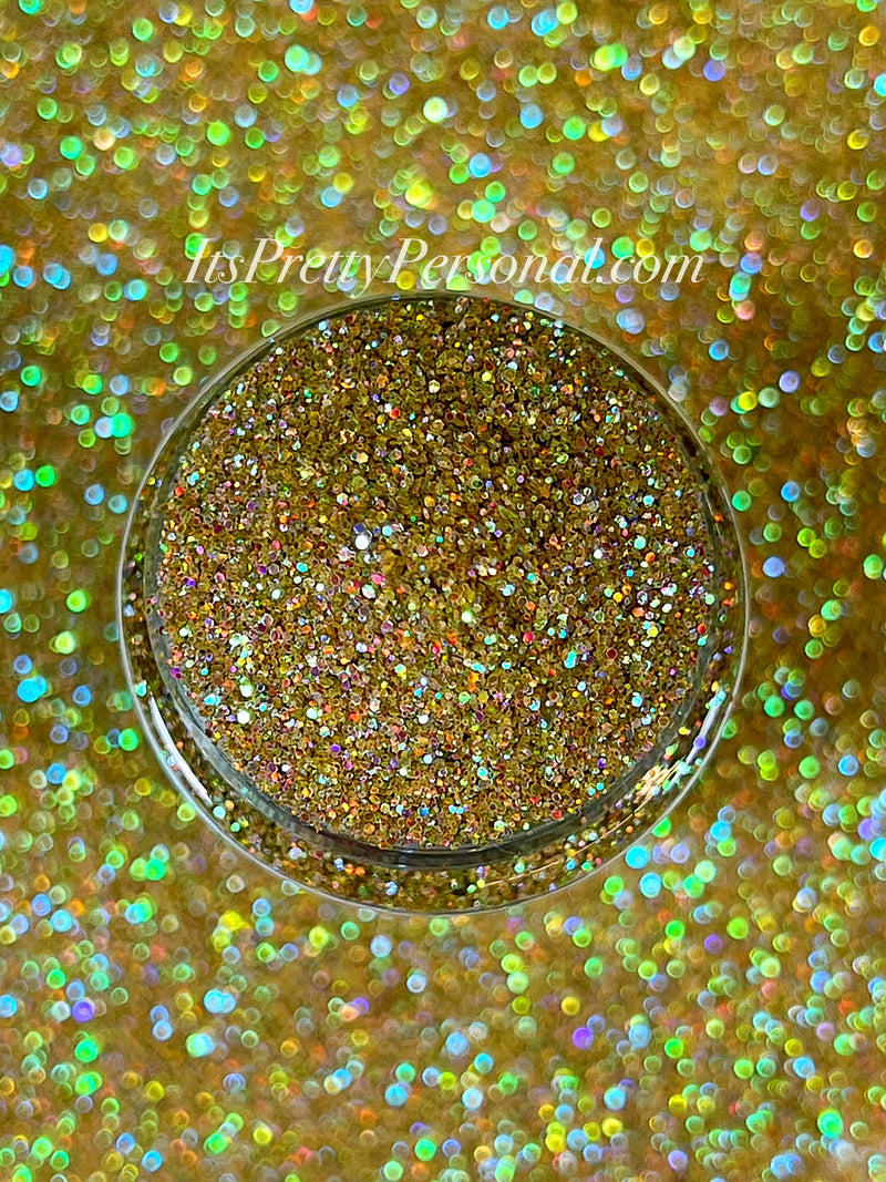 “MINI Autumn Hayride Gold"- Gramglitter (HOLOGRAM)