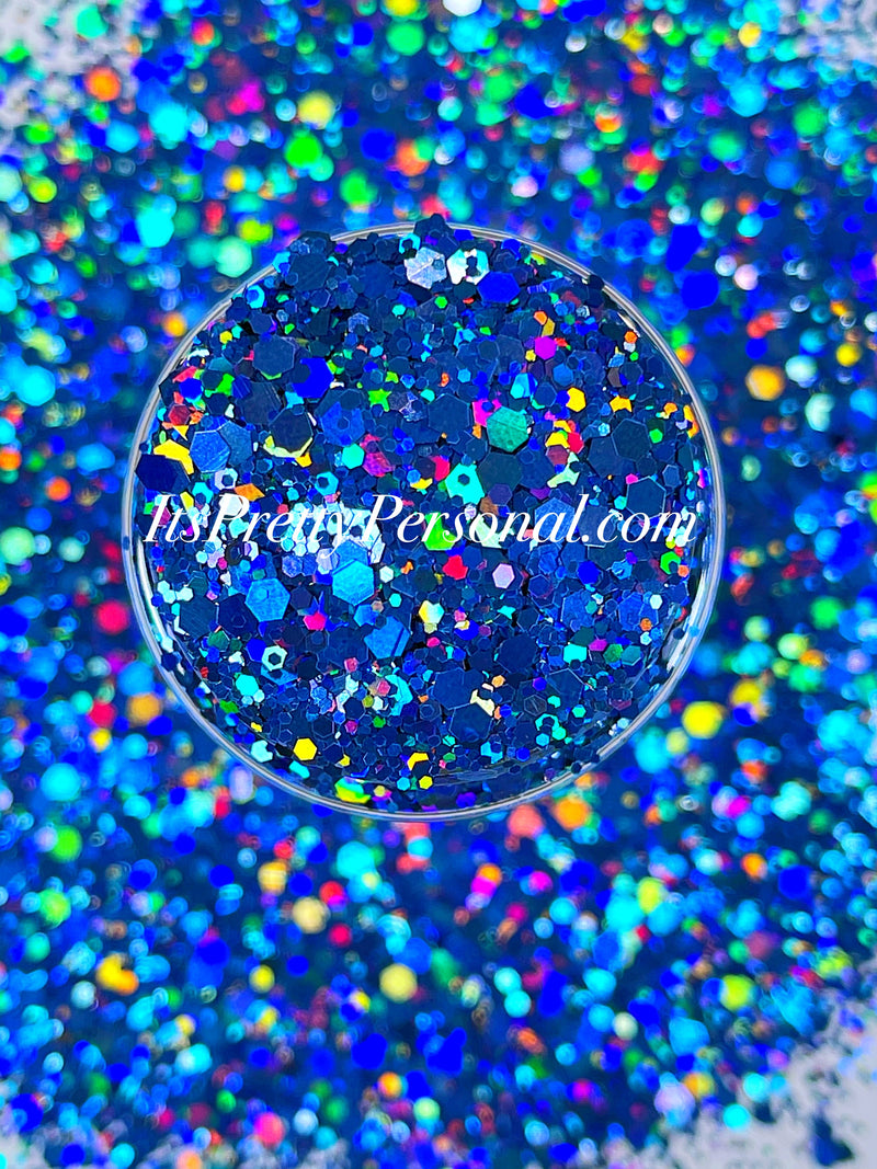 “Denim Blues XL”- Holographic XL