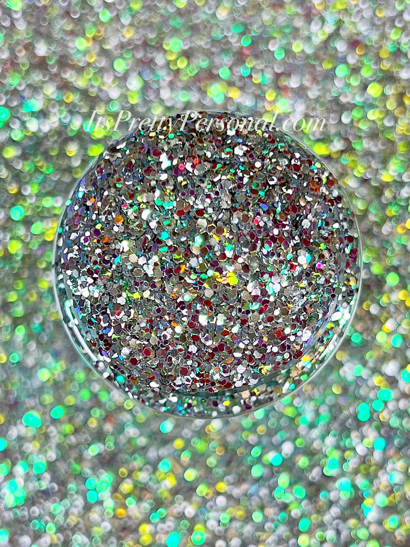 Blue/Green Chunky (Medium Cut)- Luminous Reflective Glitter Collection