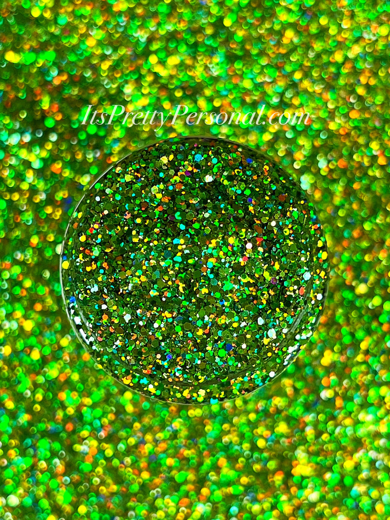 “Goowy Green”- Makers Monthly Box Color Green Holographic